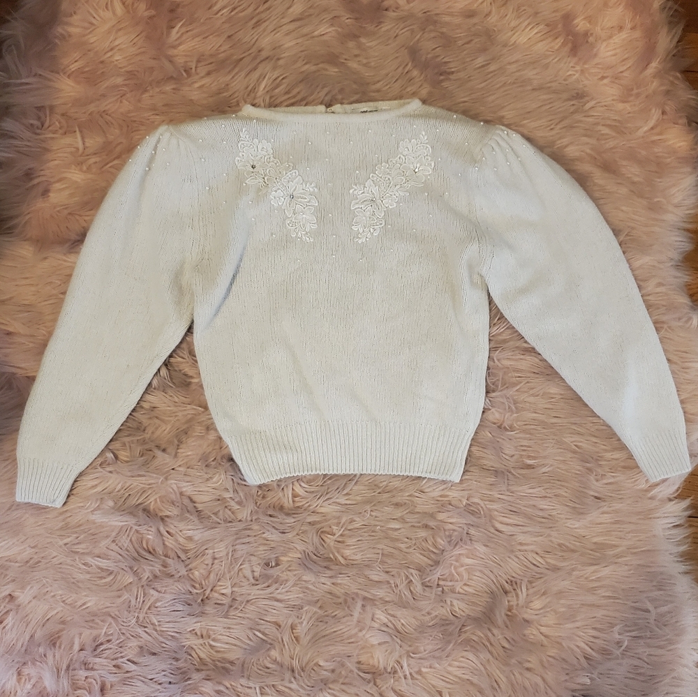 Beautiful white sweater